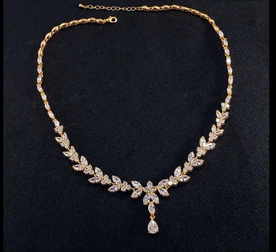 Cyrine Necklace (Goud kleur)